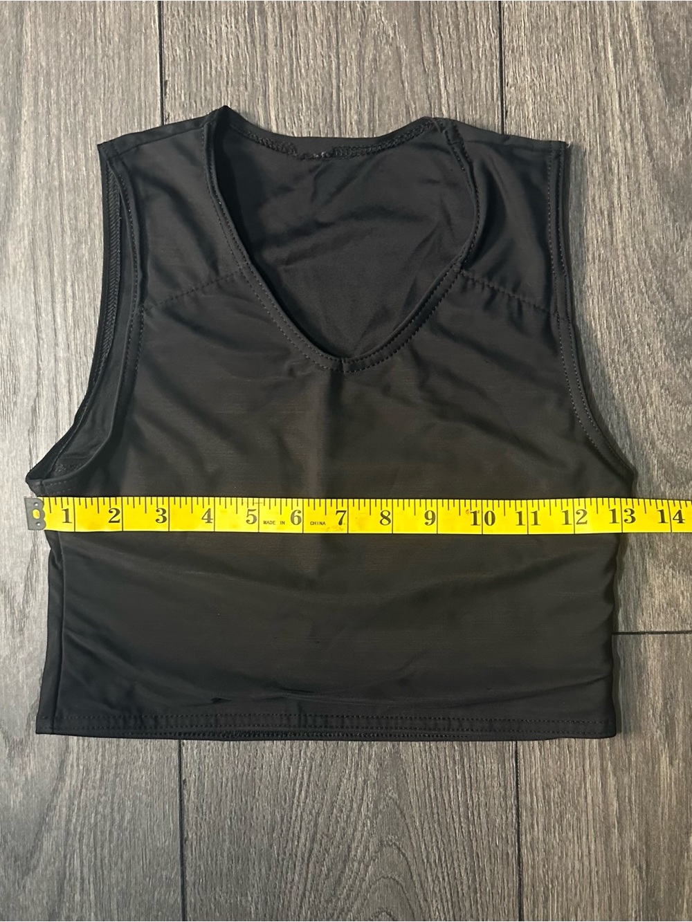 GC2B Black short vest FTM Chest Binder Medium - Picture 3 of 5
